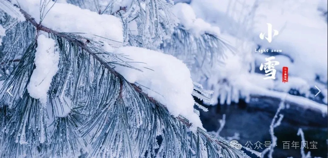 二十四节气|小雪