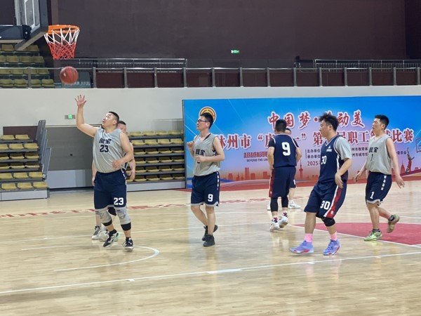 jiuyou(中国)官方网站篮球队在林州市篮球比赛中获奖